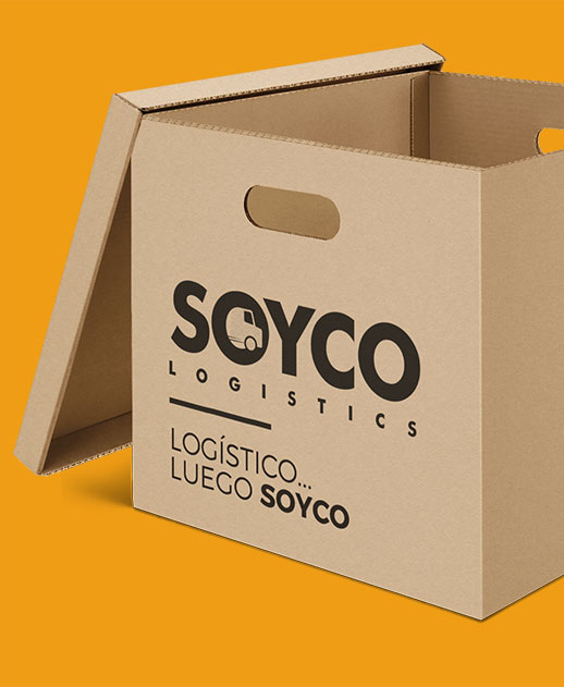 caja packing - Logística Transporte paquetería mensajería Soyco